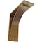 Ekena Millwork Morris Steel Bracket, Hammered Gold 3"W x 8"D x 8"H BKTM03X08X08MOHGO - alternate 1